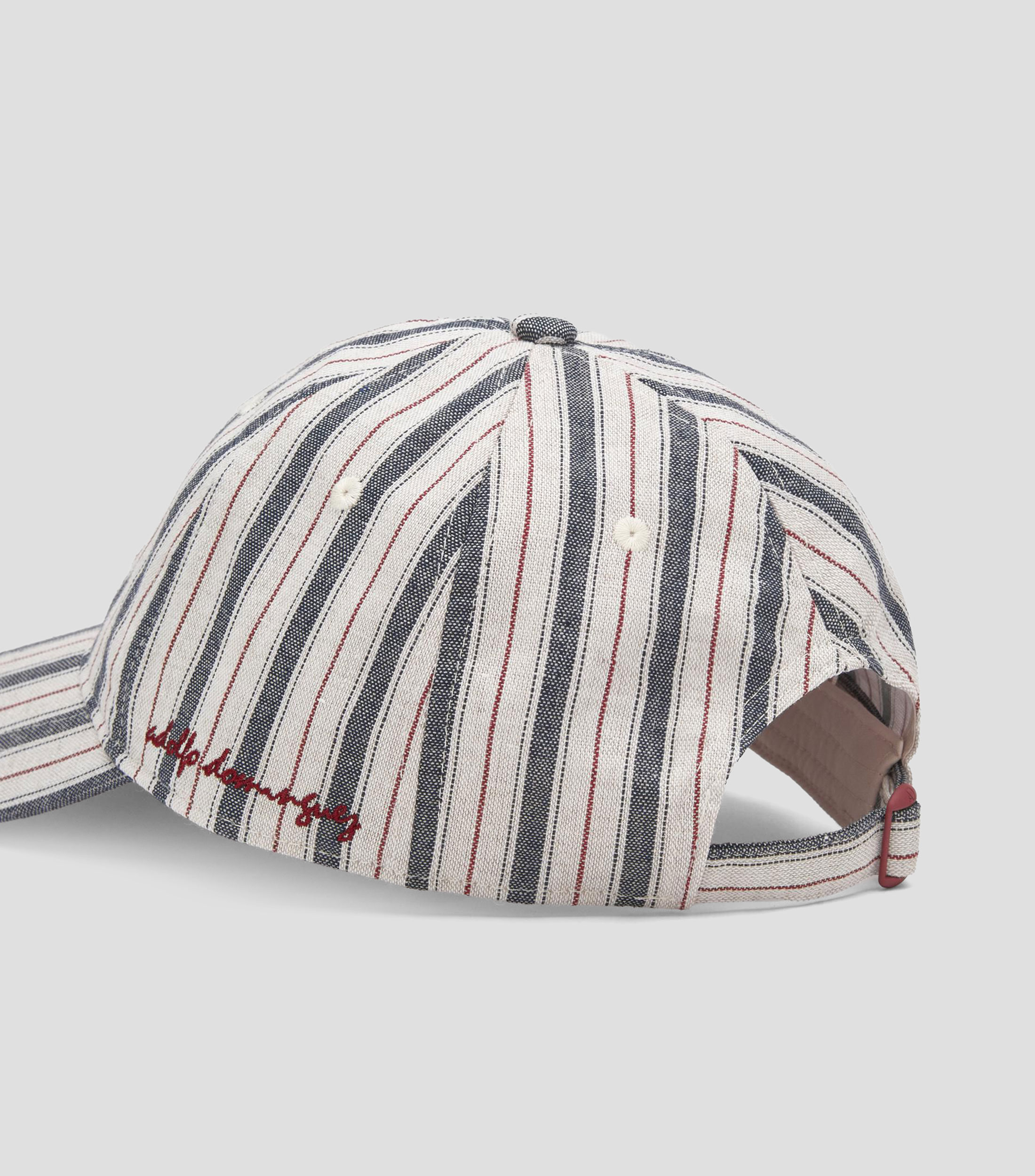 Gorra con Rayas Mujer
